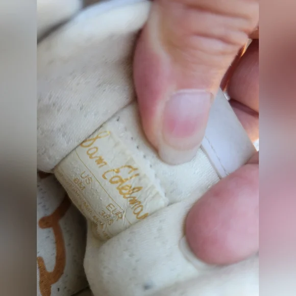 Sam Edelman White Sneakers - Picture 5 of 6